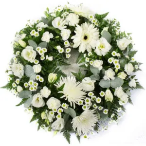 Classic Wreath in White SYM 321
